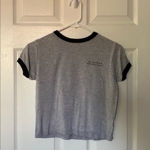 “Hey sorry I’m late I didn’t want to be here” top